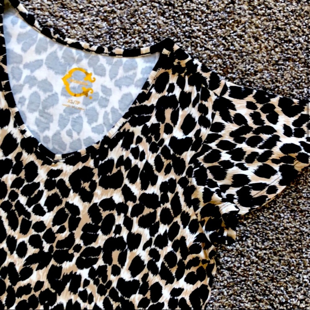 New Ruffle Sleeve Leopard 🐆 Dress